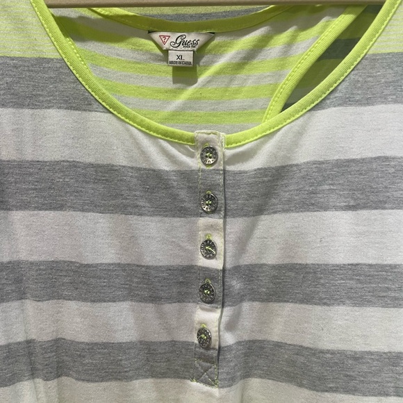 Guess long stripe maxi skirt with matching racer back tank - Picture 7 of 8